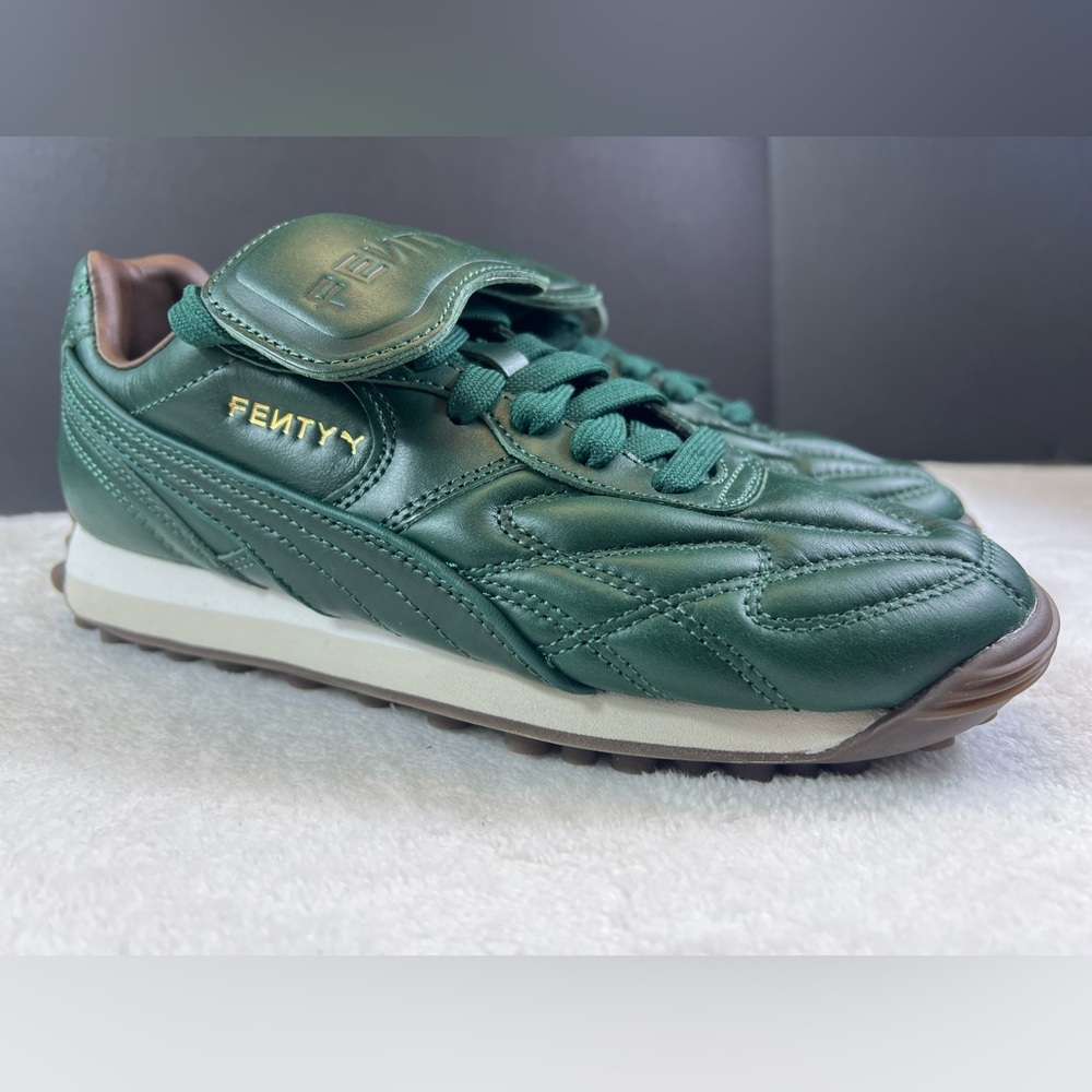🆕 Puma x Fenty - Avanti L Dark Myrtle Low Top Sneakers Size:7 Women’s - NO BOX - Picture 7 of 17